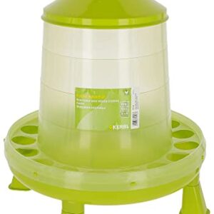 Kerbl Mangeoire sur pieds pour poules et volailles - 9,6 l/8 kg