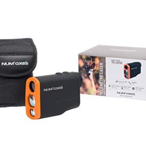 NUM'AXES - Télémètre Laser TEL1050 - Portée 900m- Grossissement 6X- 8 Modes- Ecran LCD- Etanche aux ruissellements
