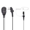 Midland MA31-M Microphone avec Écouteur Mono Pneumatique, Ptt Et Vox Sélectionnable Ptt Et Vox Double Jack/Pin Accessoire Radio