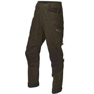 Härkila Pantalon de chasse imperméable Mountain Hunter avec renforts Cordura®, Hunting Green Shadow Brown., 54 FR (35")