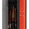 ARREGUI Braco ARM050 Armoire à 5 Fusils en Acier avec Coffre Intérieur | Coffre-fort pour Armes à Feu | FRANCE et ITALIE : valide toutes armes à feu | ESPAGNE : non homologué