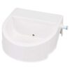 Trixie Abreuvoir extérieur automatique blanc 1,5 l/24 x 10 x 23 cm