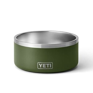 YETI Boomer Gamelle antidérapante en acier inoxydable pour chien Vert olive 8