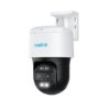 Reolink PTZ 4K Caméra Extérieur PoE, Double Objectif, Zoom Hybride 6X, Suivi Automatique, Vision Nocturne en Couleur, Détection de Personne/Véhicule/Chat/Chien, Audio Bidirectionnel, TrackMix PoE