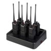 Retevis RT29 Talkie Walkie, Talkie Walkie Professionnels avec Chargeur à Six Voies, 3200mAh Grande Batterie, 16 Canal, VOX Scan Monitor TOT, Talkie Walkie Longue Distance (6Pcs, Noir)