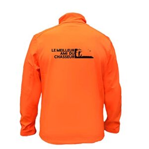 AtooDog Veste de Chasse en Softshell, Le ami du Chasseur (SUVEMO622, 3XL)