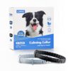 Collier Anti Stress Chien Collier Apaisant pour Chiens Collier Calmant Aux Phéromones pour Chien 60 Jours Soulagement du Stress Collier De Confort PhéRomone Chien Taille RéGlable 25 Pouces 2 Pack