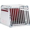 4PETS – Cage Gros Chien Pro 4 Taille L – pour Chien de Moins de 50 kg – Caisse de Transport Aluminium Certifiée TÜV