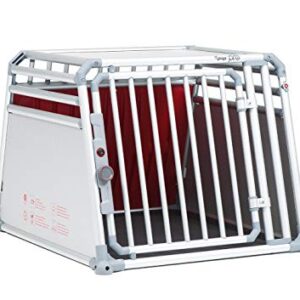 4PETS - Cage Gros Chien Pro 4 Taille L - pour Chien de Moins de 50 kg - Caisse de Transport Aluminium Certifiée TÜV