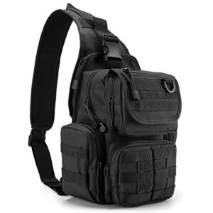 G4Free Sac à Bandoulière Tactique d'extérieur Sac à dos de Sport Militaire Assault Petite épaule Sacs Pour Marche vélo Cyclisme Camping Randonnée Trekking