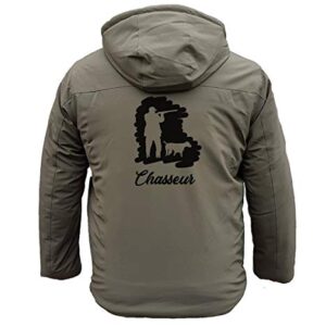 AtooDog Manteau, Blouson Doudoune, Chasseur et Son Chien ($SUDOUK1027, 3XL)