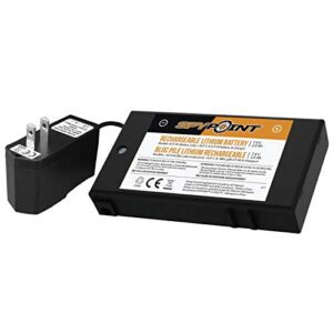 Spypoint - Lit-09 - Batterie au lithium rechargeable - Noir - (2.0A) 7,4v