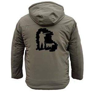 AtooDog Manteau, Blouson Doudoune, Chasseur et Son Chien, idée Cadeau ($SUDOUK1027A, S)