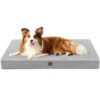 EHEYCIGA Mémoire de Forme Coussin pour Chien, Lit pour Chien Orthopédiques de Grande Taille et Doublure Imperméable, Matelas Chien Panier Chien Tapis pour Chien Lavable