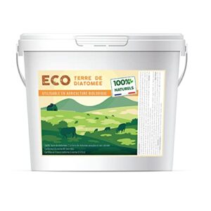 ECO Terre de Diatomee 5kg | Non Calcinée | Alimentaire E551c | 100% Naturel et écologique | Naturel Contre Les Insectes