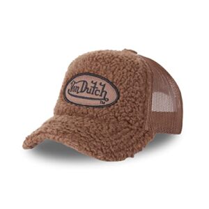 Von Dutch Casquette homme fausse fourrure