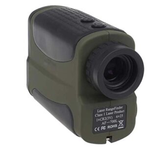 WSMLA Télémètre Laser avec la Mesure de la Pente 700 Yards Multifonction Golf Chasse Télémètre Télémètre Vitesse Mesureur avec Balayage Allant Flagpole Verrouillage Brouillard et la Fonction Vitesse