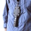 Hobbit: Couteau de Cou de Chasse Survie Bushcraft Randonnée Camping, Lame INOX MOVA-58, Étui de Transport en Kydex, Fabriqué en Espagne