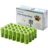 Dumi Pets Lot de 420 sac à crottes chien biodégradable 100% Étanches, Extra Larges, épais et résistants (Vert)