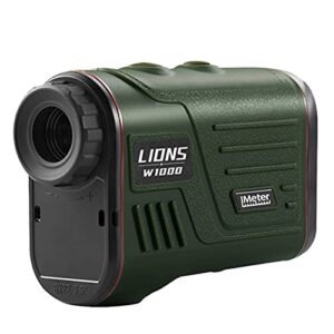 Générique Télémètre de Golf Golf RangeFinder Range Finder avec grossissement 6X, Distance, Hauteur, Angle, Vitesse, Chasse de Golf Vertical Multifonctionnel (Measurement Range : 1500m)