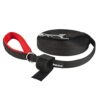 PETTOM Longe Chien 15m, Laisse Longue pour Chien en Nylon, Laisse Solide avec Poignée Rembourrée – Noir