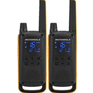 Motorola T82 Walkie Talkie Radio Twin Pack