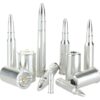 EUROHUNT Aluminium pour Tampon Encre Boîte de Pandore, Argent, 300 WM