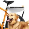 Malabi V2.0 – Laisse de vélo pour Chien rotative à 180° – avec amortisseurs et mécanisme d’attache Rapide | Fibre de Carbone | Amovible, réglable pour la Conduite la Plus Fluide- Brevet en Instance