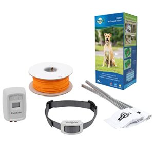 PetSafe Clôture Anti-Fugue Classique avec Fil pour Chiens - Portée jusqu'à 2 hectares - 150 mètres de Fil Inclus
