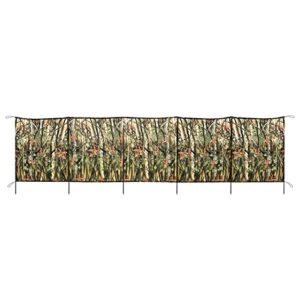 ELUTENG Filet de Camouflage Militaire 3.5 × 0.74m Filets Jungle Forêt Extérieur Couverture Camouflage pour Chasse d'ombrage Forêt Paysage Décoration Protection Solaire pour la Chasse au Camping