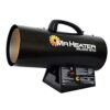 Mr. Heater MH125CVFALP Chauffage au propane à air pulsé – 22-37kw – Chauffe jusqu’à 290m2