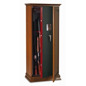 Armoire forte pour fusils à combinaison électronique en acier monobloc pour 10 fusils