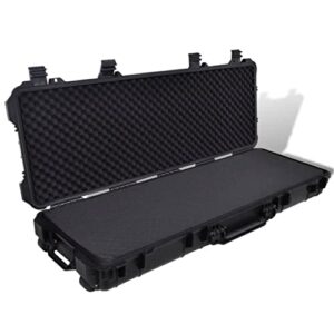 vidaXL Mallette en Plastique pour Arme Longue Fusil Mallette à Armes Longues