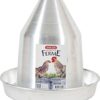 Zolux Abreuvoir Basse Cour Aluminium pour Élevage/Agriculture Urbaine 6 L