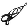 LASALINE Harnais X Back pour chien Canicross Dog Scooter Bikejöring luge Noir