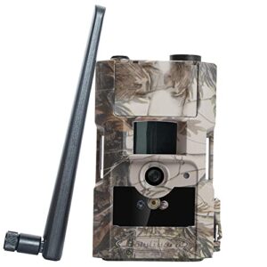 Bolyguard 4G Caméra de Chasse GSM 24MP 1080P Camera Vision Nocturne Apareille Photo Caméra de Surveillance Infrarouge28 LEDs Vision Nocturne Traque IR Piege Photographique Imperméable IP66 (Style-2)
