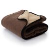 Housse de couverture imperméable 203,2 x 228,6 cm pour adultes, chiens, chats ou tout animal de compagnie – Couverture ou protègematelas 100 % étanche pour chien – Grande taille pour lit jumeau,