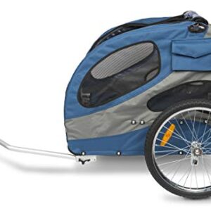 PetSafe Happy Ride Remorque de Vélo Pliable en Aluminium pour Chien Taille Grand 1 Unité