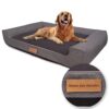 Petsen Personnalisé Panier Phien | Tapis Chien | Coussin | Matelas | Couleur: Gris, Taille: XXL