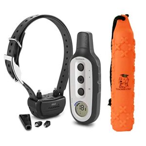 Garmin Delta XC Bundle – Collier-électronique pour chien résistant à l'eau et appareil portatif avec protège-tétine en vinyle pour animal domestique
