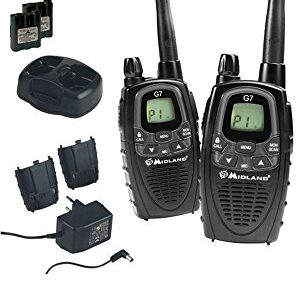 Midland G7 no.1 talkie walkie XTR 2 valises 2 x batteries MA 24 l