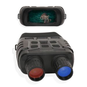 GardePro N3 Lunettes de vision nocturne numériques avec vision nocturne 305 m infrarouge, zoom hybride 16x, écran TFT LCD 2.4", pour la chasse, la surveillance