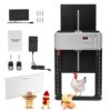SMAUTOP Porte de poulailler Automatique,Détection de la lumière,pour Un élevage de Poulets sécurisé