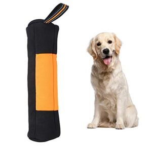 Pssopp Sac de nourriture pour chien - En tissu Oxford - Robuste - Pour friandises - Taille XL - Orange