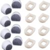 Préfiltres en Mousse et Filtre à Carbone Compatible avec PetSafe Drinkwell Fountain INOX 360 Avalon Pagoda Seascape et Sedona Fontaines, Filtre pour Fontaine à Eau Chat Chien par Poweka (Lot de 16)