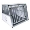 Doghead Boîte de transport pour chien en aluminium – 80 x 75 x 63 cm – Confort – Boîte de transport pour chien
