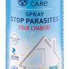 BEAPHAR – DIMETHICARE – Spray stop parasites pour l’habitat – Contre puces, tiques et poux – Sans pesticide et insecticide chimique – Idéal pour les paniers/niches/tapis – Action immédiate – 400 ml