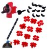 Kit d’abreuvoir Automatique pour Poules x12 incluant membranes étanches et Foret de 9mm – Anti gaspillage pour volailles, poulailler, Cage à Oiseaux, tétine pour Abreuvoir Poule.