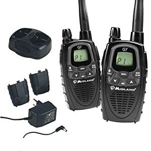 Midland G7 n talkie walkie sans XTR valises avec 2 x 500 micro SM