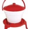 Kerbl Seau-Abreuvoir avec Pied/Anse pour Élevage Volaille 12 L